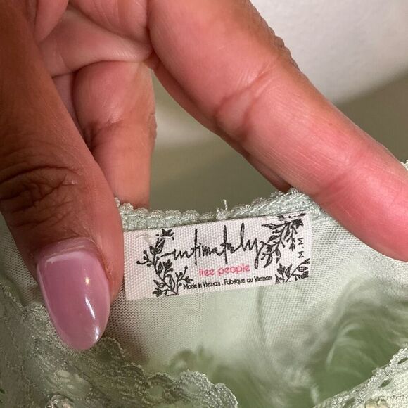 Free People Lace Trim Bodysuit - Picture 8 of 9